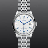 Tudor 1926 Automatic White Dial Silver Steel Strap Watch for Men - M91650-0005
