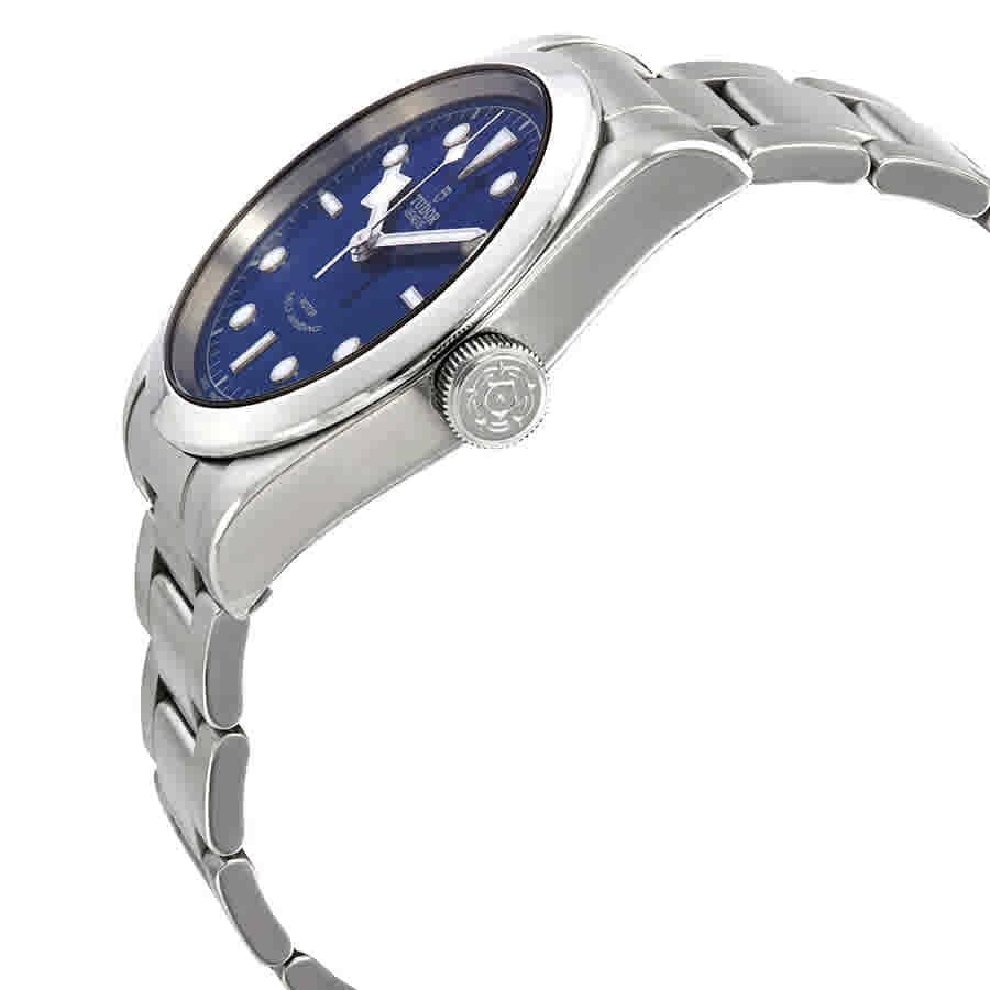 Tudor Black Bay Automatic Blue Dial Silver Steel Strap Watch for Men - M79540-0004