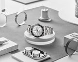 Tudor Black Bay 54 Silver Dial Silver Steel Strap Watch for Men - M7943A1A0NU-0002