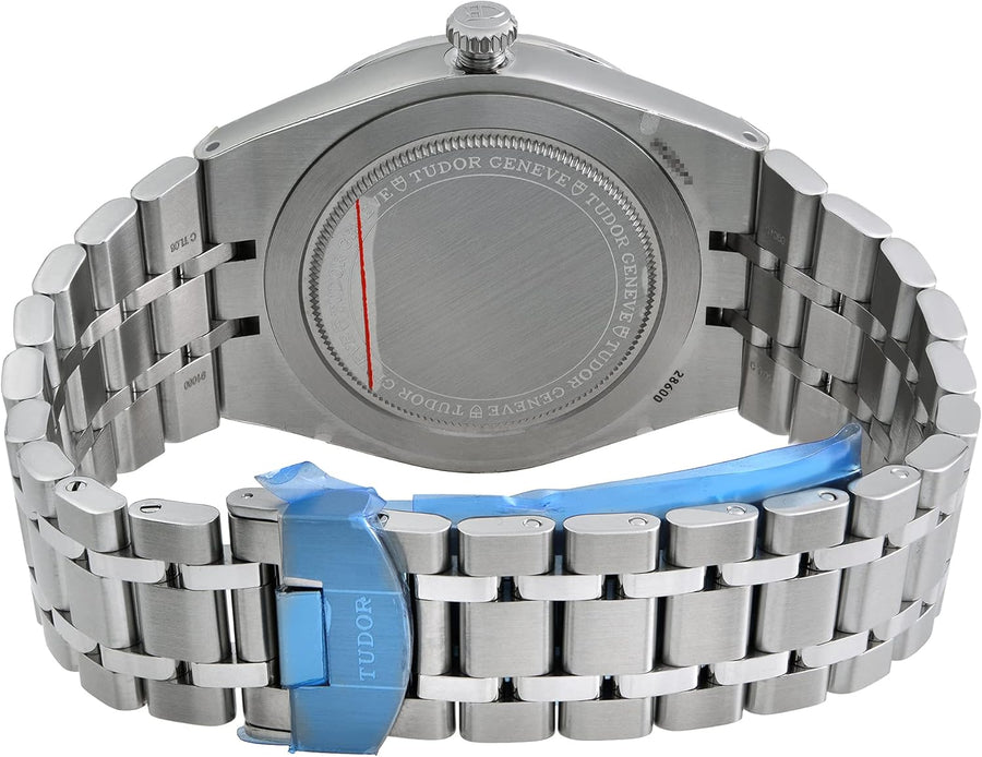 Tudor Royal Automatic Black Dial Silver Steel Strap Watch for Men - M28600-0003