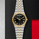 Tudor Royal Automatic Black Dial Two Tone Steel Strap Watch for Men - M28603-0003