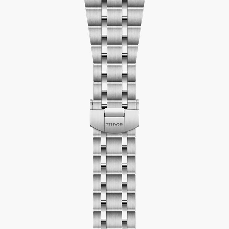 Tudor Royal Automatic Diamonds Black Dial Silver Steel Strap Watch for Men - M28600-0004