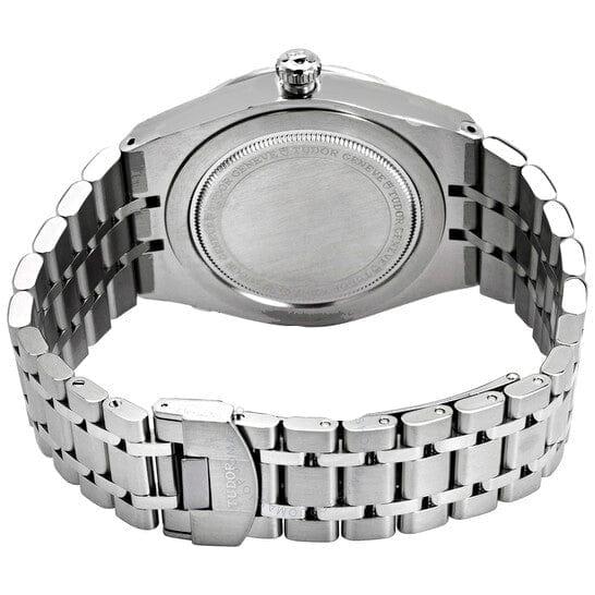 Tudor Royal Automatic Diamonds Black Dial Silver Steel Strap Watch for Men - M28600-0004
