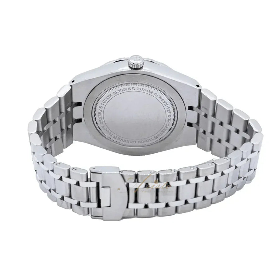 Tudor Royal Automatic Diamonds Black Dial Silver Steel Strap Watch for Men - M28600-0004