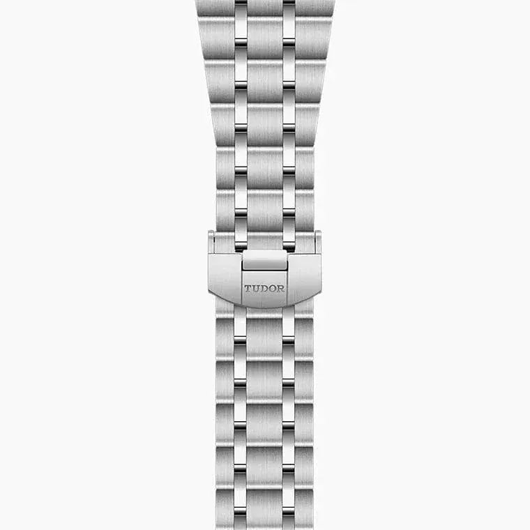 Tudor Royal Automatic Diamonds Blue Dial Silver Steel Strap Watch for Men - M28600-0006