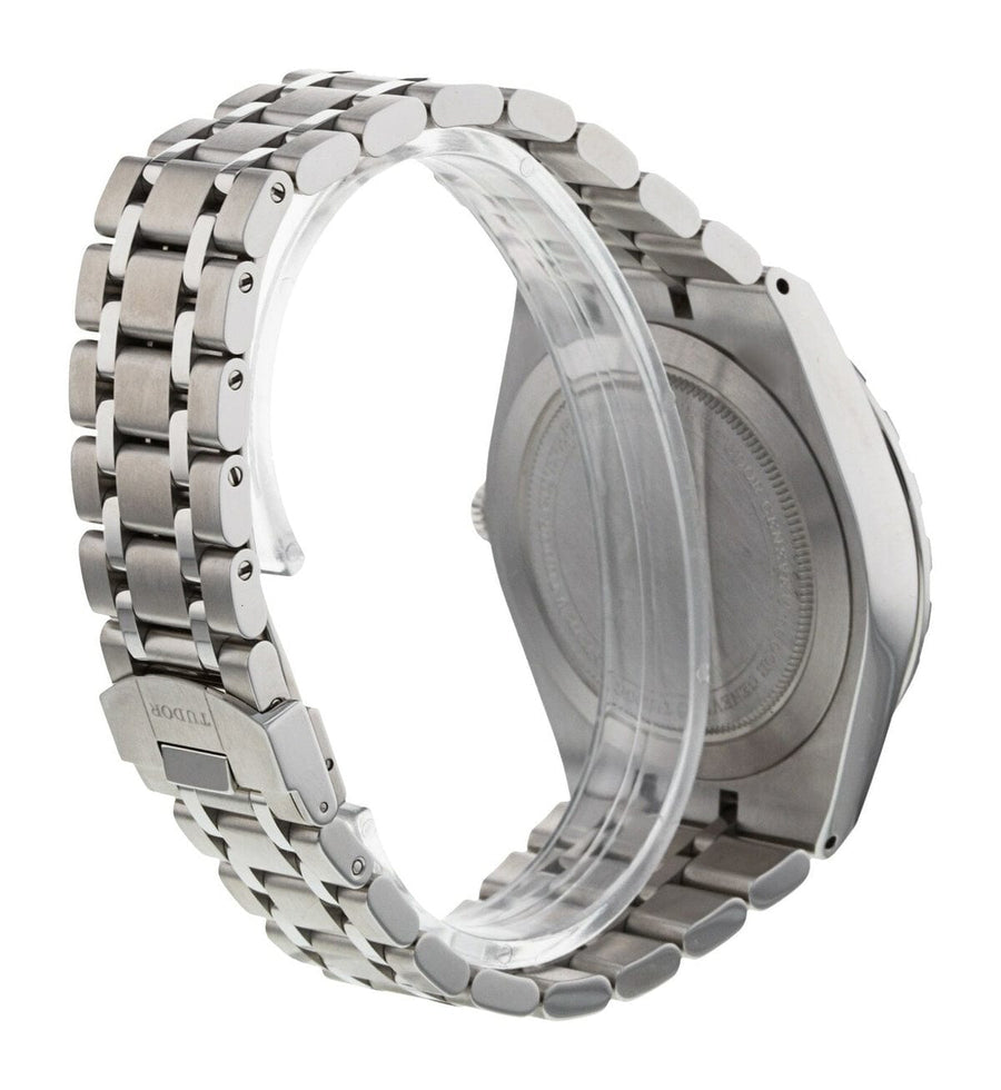 Tudor Royal Automatic Diamonds Blue Dial Silver Steel Strap Watch for Men - M28600-0006