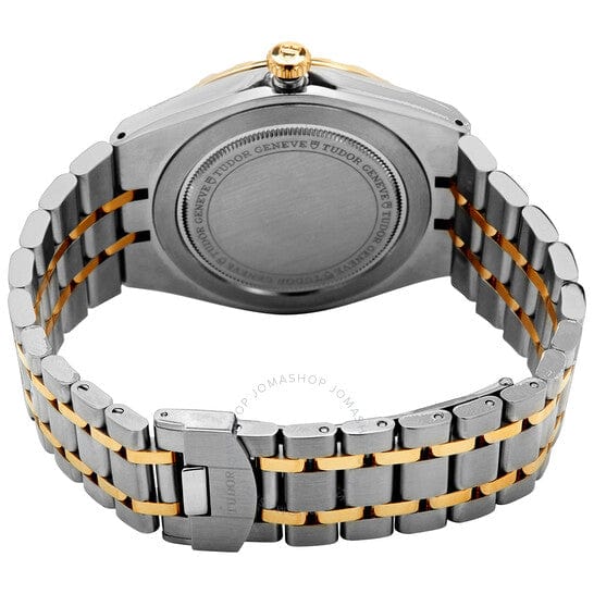 Tudor Royal Automatic Diamonds Gold Dial Two Tone Steel Strap Watch for Men - M28603-0006