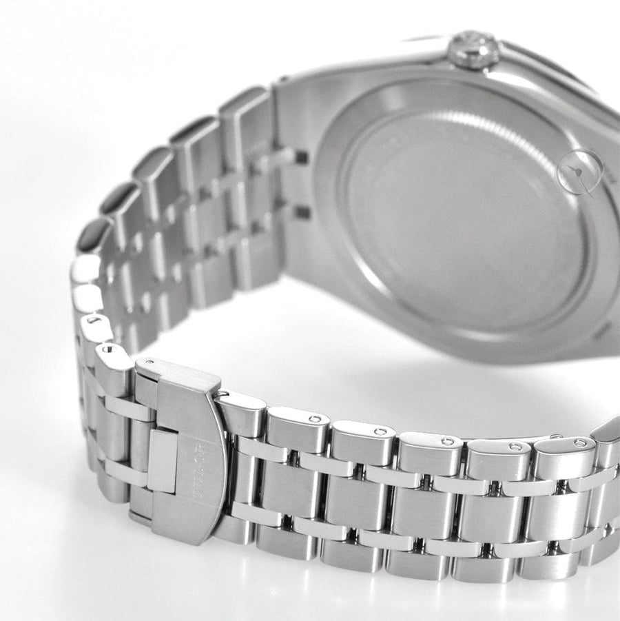 Tudor Royal Day Date Diamonds Automatic Silver Dial Silver Steel Strap Watch for Men - M28600-0002