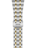 Tudor Royal Diamonds Automatic Grey Dial Two Tone Steel Strap Watch for Men - M28603-0002