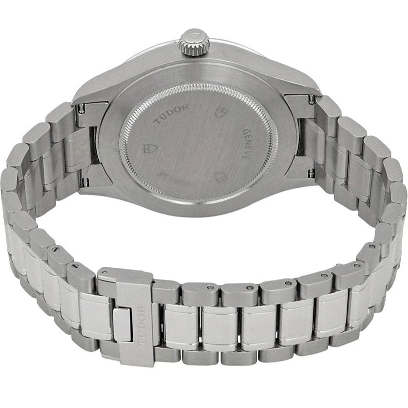 Tudor Style Automatic Blue Dial Silver Steel Strap Watch for Men - M12710-0013