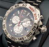 Tag Heuer Formula 1 Quartz Chronograph Grey Dial Silver Steel Strap Watch for Men - CAZ1114.BA0877