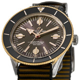 Breitling Superocean Heritage '57 Outerknown Limited Edition Brown Dial Brown NATO Strap Watch for Men - U103701A1Q1W1