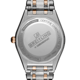 Breitling Chronomat Automatic 36 White Dial Two Tone Steel Strap Watch for Women - U10380101A1U1