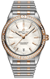 Breitling Chronomat Automatic 36 Diamonds Mother of Pearl Dial Two Tone Steel Strap Watch for Women - U10380591A2U1