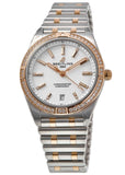 Breitling Chronomat Automatic 36 Diamonds Mother of Pearl Dial Two Tone Steel Strap Watch for Women - U10380591A2U1