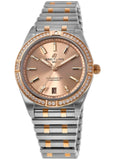 Breitling Chronomat Automatic 36 Diamonds Brown Dial Two Tone Steel Strap Watch for Women - U10380591K1U1