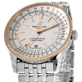 Breitling Navitimer Automatic 41mm White Dial Silver Stainless Steel Mens Watch - U17326211G1A1