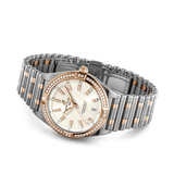 Breitling Chronomat 32 Diamonds White Dial Two Tone Steel Strap Watch for Women - U77310591A1U1