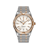 Breitling Chronomat 32 Diamonds Mother of Pearl Dial Two Tone Steel Strap Watch for Women - U77310591A2U1