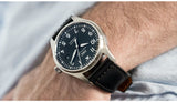 IWC Pilot's Mark XVIII 40mm Black Dial Black Leather Strap Watch for Men - IW327001