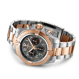 Breitling Avenger B01 Chronograph 45 18K Red Gold Anthracite Dial Two Tone Steel Strap Watch for Men - UB01821A1B1U1