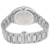 Gucci G Timeless GG2570 Silver Dial Silver Steel Strap Watch For Men - YA142402