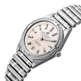 Breitling Chronomat 32 Diamonds White Dial Silver Steel Strap Watch for Women - A77310591A1A1