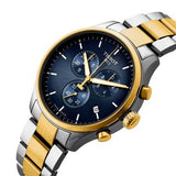 Tissot Chrono XL Classic Blue Dial Two Tone Steel Strap Watch for Men - T116.617.22.041.00