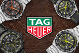 Tag Heuer Formula 1 Quartz Chronograph Grey Dial Black Nylon Strap Watch for Men - CAZ101AG.FC8304