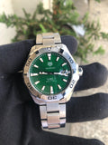 Tag Heuer Aquaracer Green Dial Watch for Men - WAY2015.BA0927