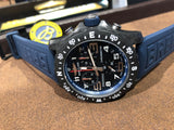 Breitling Endurance Pro Black Dial Blue Rubber Strap Watch for Men - X82310D51B1S1