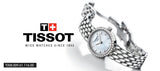 Tissot Lovely Mother of Pearl Dial Silver Steel Strap Watch For Women - T058.009.61.116.00