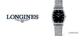 Longines La Grande Classique de Longines Black Dial Silver Mesh Bracelet Watch for Women - L4.288.0.58.6