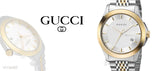 Gucci G Timeless Silver Dial Two Tone Steel Strap Watch For Men - YA126409