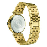 Versace Chronograph White Dial Gold Steel Strap Watch for Men - VBR060017