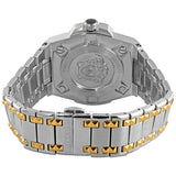 Versace Chain Reaction Quartz White Dial Two Tone Steel Strap Watch for Men - VEDY00519