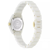 Versace DV One Mini White Dial White Ceramic Dial Watch for Women - VE9F00224