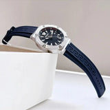 Versace Greca Diver Quartz Blue Dial Blue Rubber Strap Watch for Men - VE8G00124