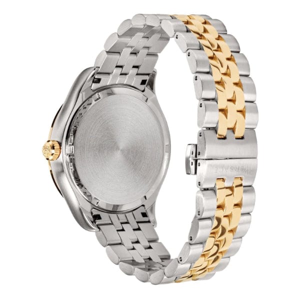 Versace Hellenium Green Dial Two Tone Steel Strap Watch for Men - VEVK00620