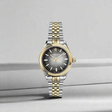 Versace Hellenyium Grey Dial Two Tone Steel Strap Watch for Women - VEHU00520