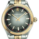 Versace Hellenyium Grey Dial Two Tone Steel Strap Watch for Women - VEHU00520