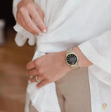 Versace Hellenyium Grey Dial Two Tone Steel Strap Watch for Women - VEHU00520