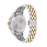Versace Hellenyium Quartz Blue Dial Two Tone Steel Strap Watch for Women - VE2S00522