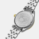 Versace Hellenyium Quartz Blue Dial Two Tone Steel Strap Watch for Women - VE2S00522