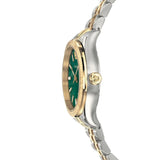 Versace Hellenyium Quartz Green Dial Two Tone Steel Strap Watch for Women - VEHU00420