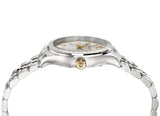 Versace Hellenyium Quartz White Dial Silver Steel Strap Watch for Women - VEHU00320