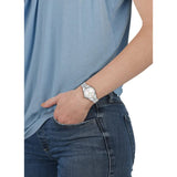 Versace Hellenyium Quartz White Dial Silver Steel Strap Watch for Women - VEHU00320