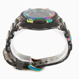 Versace Icon Active Chronograph Black Dial Grey Silicone Strap Watch for Men - VEZ701022