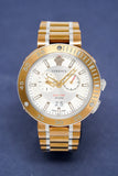 Versace V Extreme Chronograph White Dial Rose Gold Stainless Steel Watch for Women - VCN050017