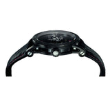 Versace Palazzo Empire Black Dial Black Leather Strap Watch for Men - VERD00218